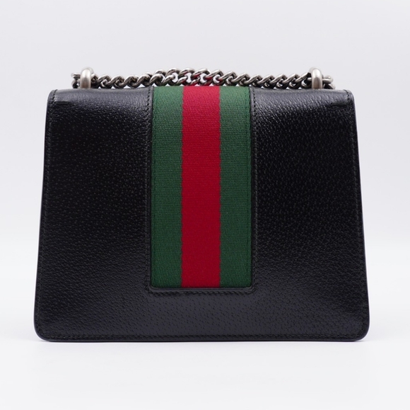 AU14❤️ GUCCI Web Dionysus Leather Chain Crossbody Bag - Picture 8 of 16
